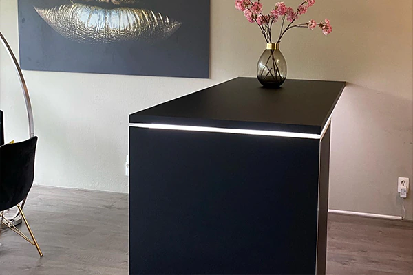 Bartafel wrappen - portofolio