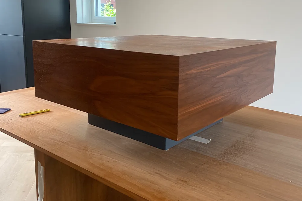 Salontafel voor het wrappen