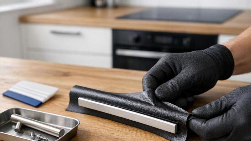 Grepen en profielen wrappen of vervangen