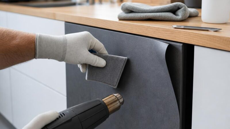Keuken pimpen met wrapfolie tips