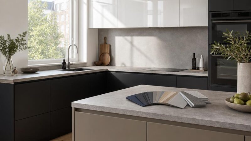 Keuken wrappen kleuren