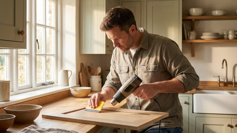 Landelijke keuken wrappen